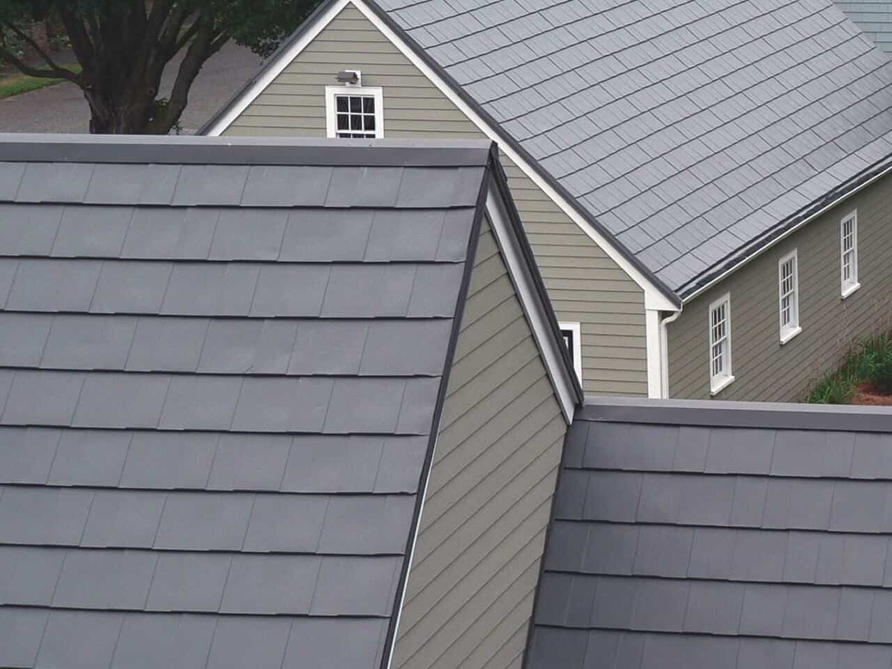 Oxford Aluminum Shingle Roofing 12