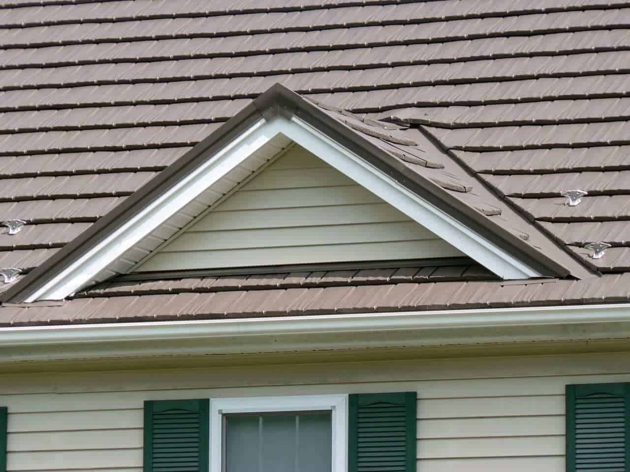 Rustic Aluminum Shingle Roofing 28
